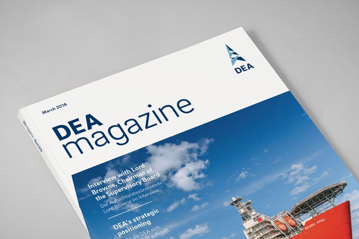 DEA Magazin Titelseite