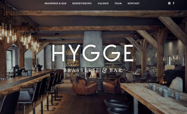 Hygge Website start