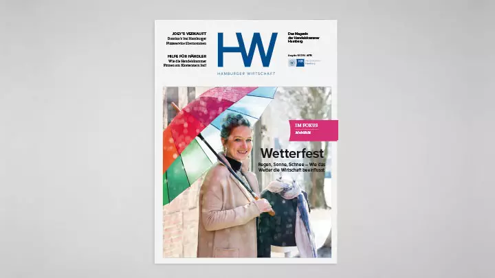 Hamburger Wirtschaft – Titelseite