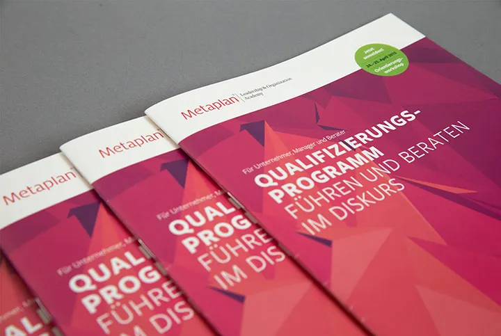Metaplan Broschüren Detail