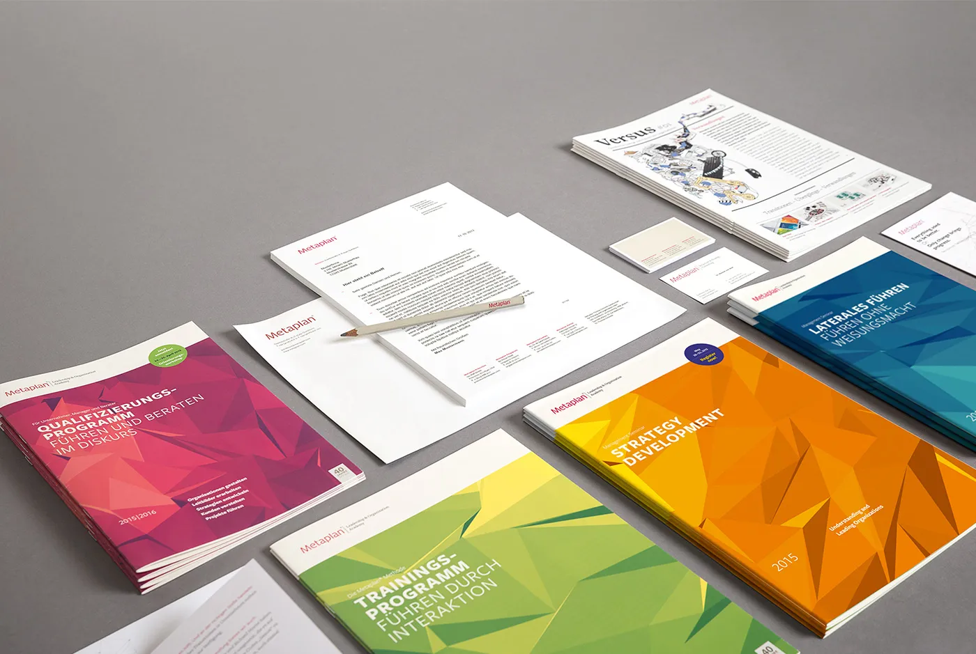 Metaplan Broschüren und Magazine