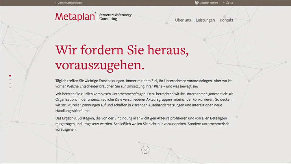Metaplan Website Intro