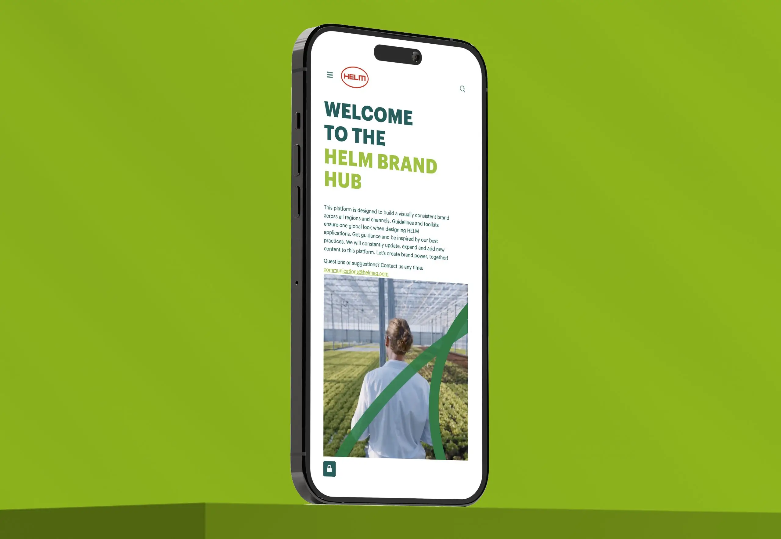 Brand Hub Startseite